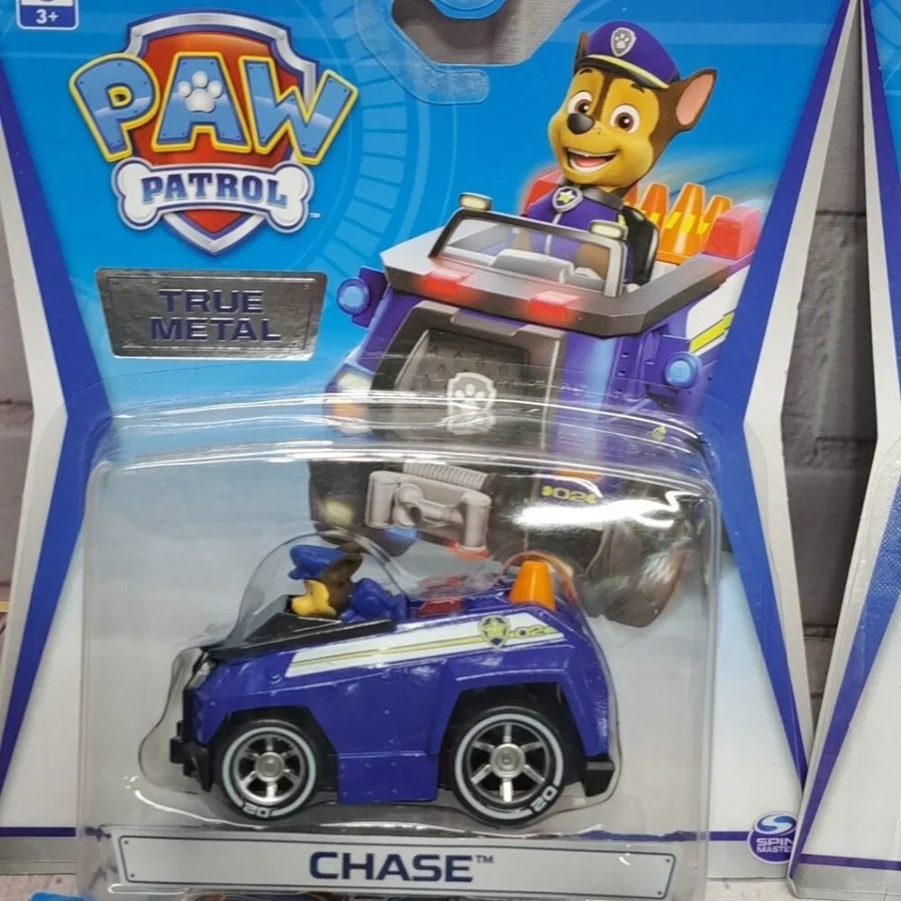 Paw Patrol True Metal Cars Full Set of 6-Chase Marshall Rubble Zuma Rocky Skye - Picture 2 of 8